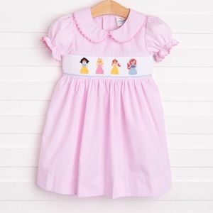 NWT Stitchy Fish Princess Party Smocked Dress